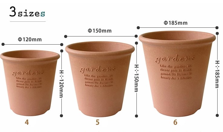 vasi garden hachiman tre misure disponibili